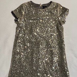 Forever 21 Girls' size 11/12 gold sequin party dress